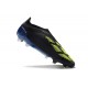 adidas Predator Elite Sin Cordones FG Negro Verde