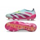 adidas Predator Elite Sin Cordones FG Casi Azul Rosa