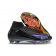 Nike Zoom Mercurial Superfly X Elite FG Negro Violeta