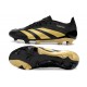 Botas de fútbol adidas Predator 24 Elite FG Negro Dorado