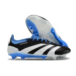Botas de fútbol adidas Predator 24 Elite FG Negro Blanco Azul