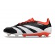 Botas de fútbol adidas Predator 24 Elite FG Negro Blanco Rojo