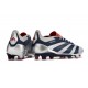 Botas de fútbol adidas Predator 24 Elite FG Plateado Negro Rojo