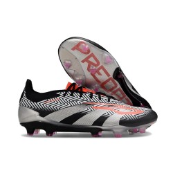 Botas de fútbol adidas Predator 24 Elite FG Negro Blanco Naranja