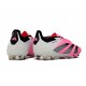 Botas de fútbol adidas Predator 24 Elite FG Rosa Blanco Negro