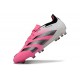 Botas de fútbol adidas Predator 24 Elite FG Rosa Blanco Negro