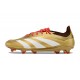 Botas de fútbol adidas Predator 24 Elite FG Dorado Blanco Rojo
