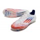 adidas F50 Elite FG Blanco Rojo Solar Azul Lúcido