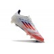 adidas F50 Elite FG Blanco Rojo Solar Azul Lúcido