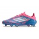 adidas F50 Elite FG Solar Azul Ftwr Blanco Solar Rosa