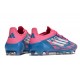 adidas F50 Elite FG Solar Azul Ftwr Blanco Solar Rosa