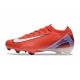 Nike Zoom Mercurial Vapor XVI Elite FG Rojo Blanco