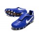 Bota Nike Tiempo Legend X Elite FG Ronaldo Azul Blanco