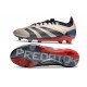 Botas adidas Predator 24 Elite FG Platino Met Aurora Negro Carbón