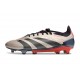Botas adidas Predator 24 Elite FG Platino Met Aurora Negro Carbón