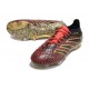 Botas de fútbol adidas Predator 24 Elite FG Rojo Oro Negro