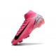 Nike Zoom Mercurial Superfly X Elite FG Rosa Blanco Negro