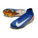 Nike Zoom Mercurial Superfly X Elite FG Azul Blanco Naranja