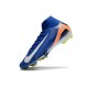 Nike Zoom Mercurial Superfly X Elite FG Azul Blanco Naranja