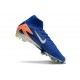 Nike Zoom Mercurial Superfly X Elite FG Azul Blanco Naranja