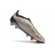 adidas Predator Elite Sin Cordones FG Platino Met Aurora Negro Carbón