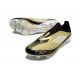Adidas F50 + Sin Cordones FG X Messi Dorado Met Negro Blanco