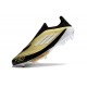 Adidas F50 + Sin Cordones FG X Messi Dorado Met Negro Blanco