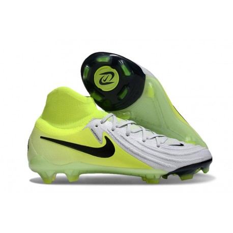 Nike Phantom Luna 2 Elite Nu FG Plateado metalizado Negro Voltio