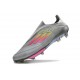 Adidas F50 + Sin Cordones FG Gris Rosa Amarillo