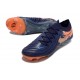 Bota Nike Phantom Luna II Elite L FG Azul Naranja Dorado