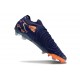 Bota Nike Phantom Luna II Elite L FG Azul Naranja Dorado
