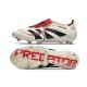 adidas Predator Elite Fold-over Tongue FG Blanco Off Negro Rubí Puro