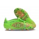 adidas Predator Elite Fold-over Tongue FG Limón Lúcido Rosa Azul Fusion