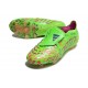 adidas Predator Elite Fold-over Tongue FG Limón Lúcido Rosa Azul Fusion