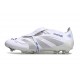 adidas Predator Elite Fold-over Tongue FG Blanco Plateado Met Bright Royal