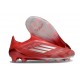 Zapatilla adidas F50 Elite Laceless FG Rojo Plateada
