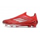 Zapatilla adidas F50 Elite Laceless FG Rojo Plateada