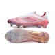 Zapatilla adidas F50 Elite Laceless FG Rosa Blanco