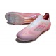 Zapatilla adidas F50 Elite Laceless FG Rosa Blanco