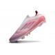 Zapatilla adidas F50 Elite Laceless FG Rosa Blanco