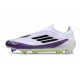 Zapatilla adidas F50 Elite Laceless FG X Messi Ftwr Blanco Negro Morado Unity