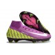 Nike Zoom Mercurial Superfly X Elite FG Violeta Amarillo Blanco