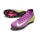 Nike Zoom Mercurial Superfly X Elite FG Violeta Amarillo Blanco