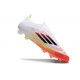 Zapatilla adidas F50 Elite Laceless FG Blanco Negro Amarillo Solar