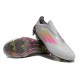 Zapatilla adidas F50 Elite Laceless FG Gris Rosa