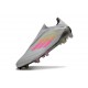Zapatilla adidas F50 Elite Laceless FG Gris Rosa