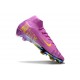 Nike Air Zoom Mercurial Superfly 10 Elite FG Violeta Amarillo