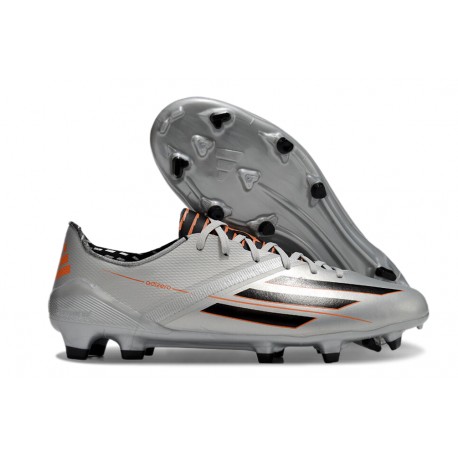 adidas F50 Elite FG Plata Negro
