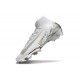Nike Air Zoom Mercurial Superfly 10 Elite FG Blanco Plateado