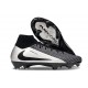 Nike Air Zoom Mercurial Superfly 10 Elite FG Negro Plateada